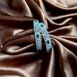 Nisha AD Bangles Set of 2 - Green