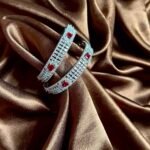 AD Bangles Set of 2 - Red