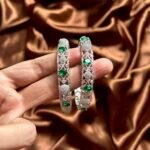 Adya AD Bangles Set of 2 - Green