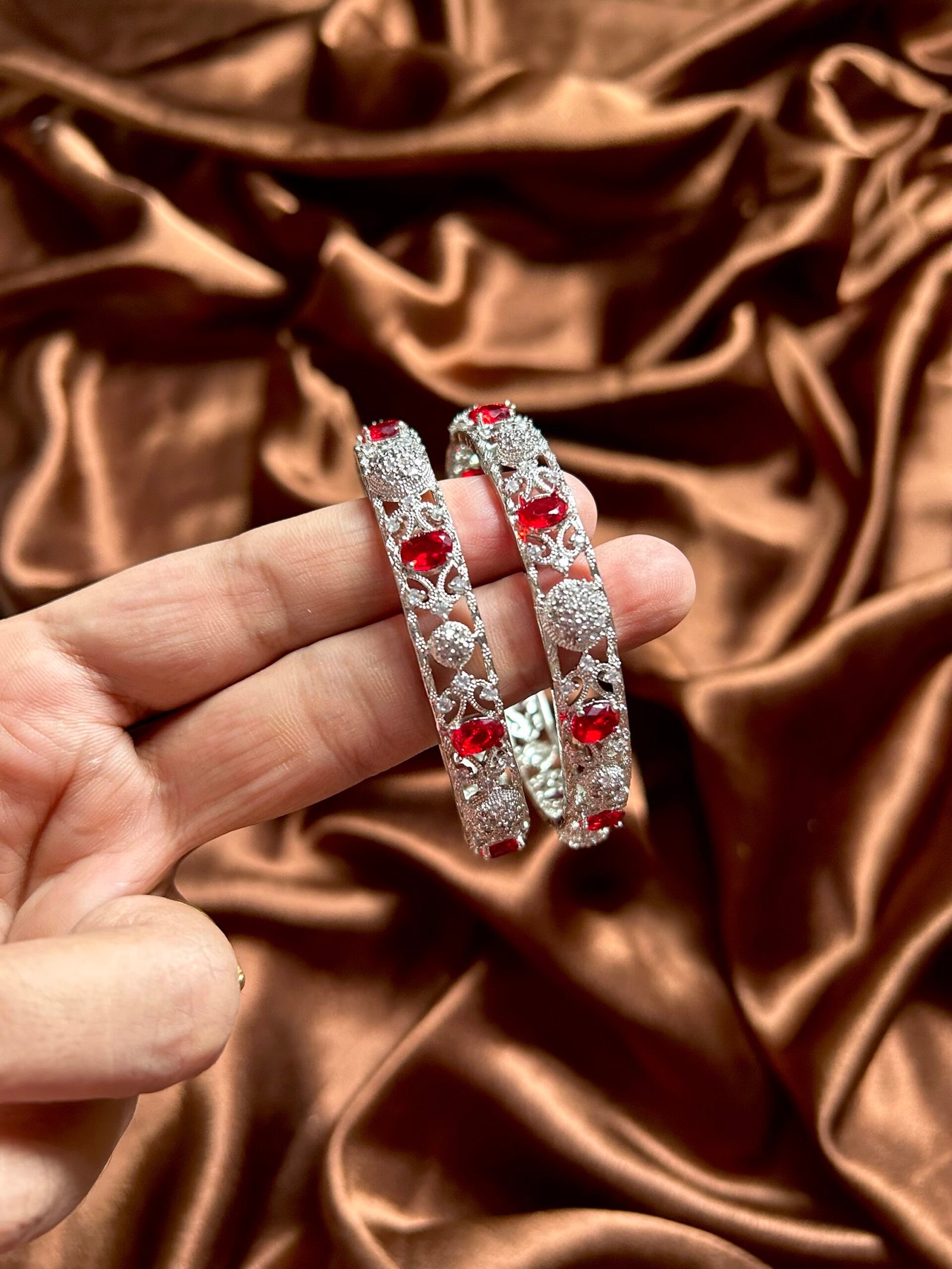 img_5878 Adya AD Bangles Set of 2 - Ruby - Image 1