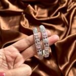 Adya AD Bangles Set of 2 - Pink