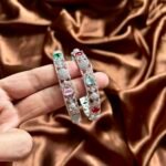 Adya AD Bangles Set Of 2 - Multi