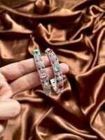 Adya AD Bangles Set Of 2 - Multi