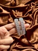Silver Bangles Set Of 2 - Image 2