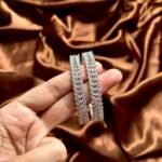 AD Bangles Set of 2 Silver