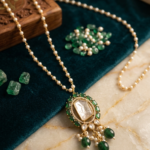 Beautiful Polki Mala - Green