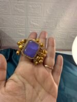 Lavender Kashmiri Ring - Image 4
