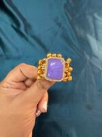 Lavender Kashmiri Ring - Image 6