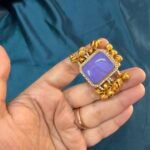 Lavender Kashmiri Ring