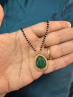 AD Doublet Green Mangalsutra - Image 5