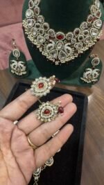 Maroon Mayura Set - Image 7