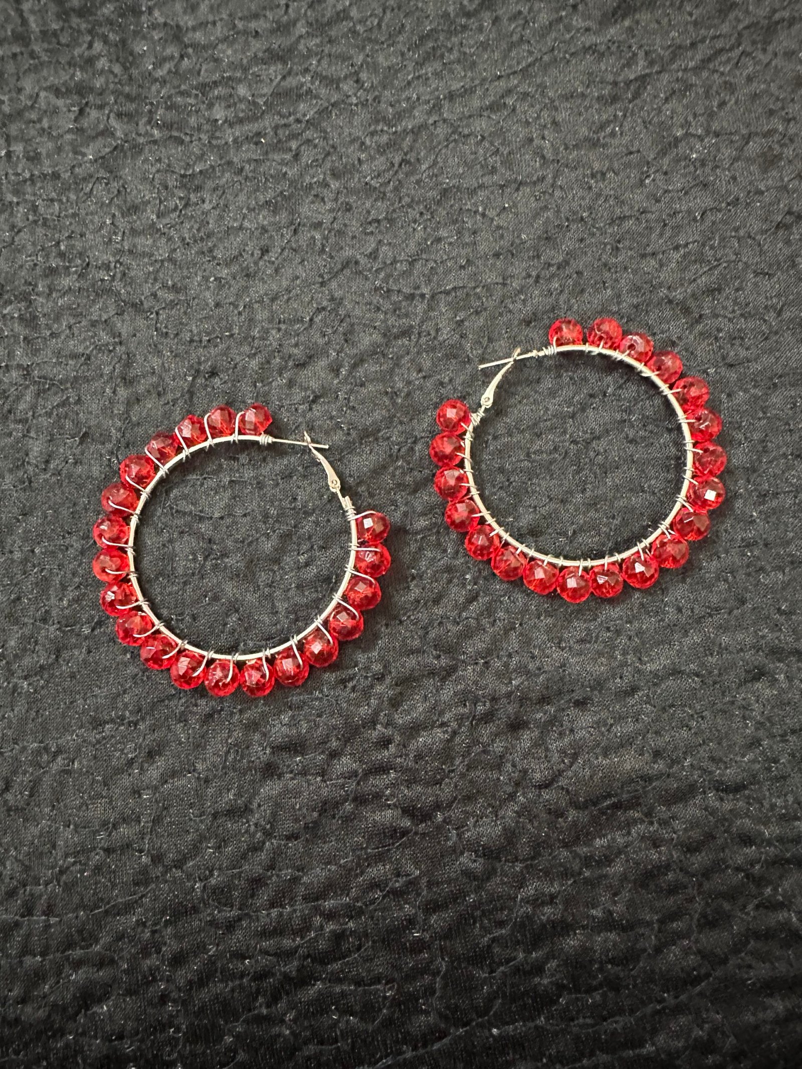 Red Hoops