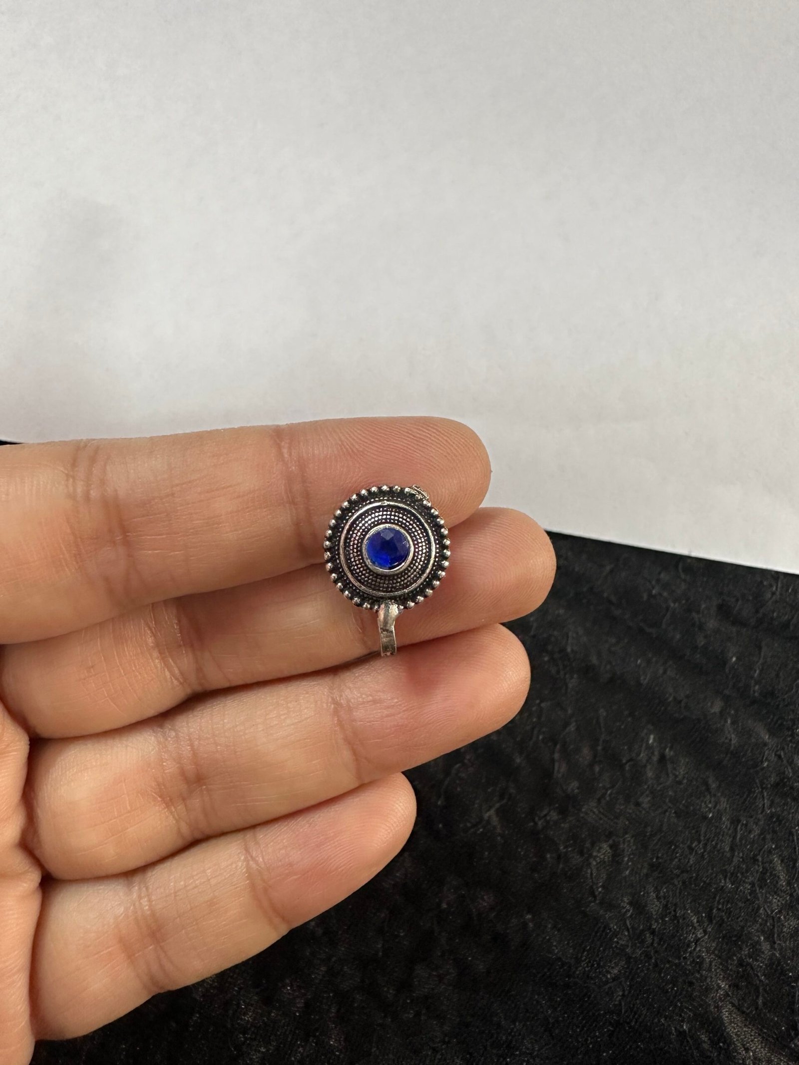 Blue Nose Pin