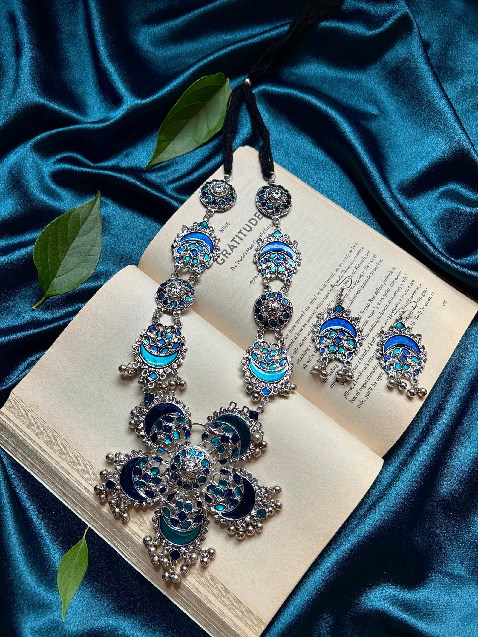 Long Oxidise Blue Set