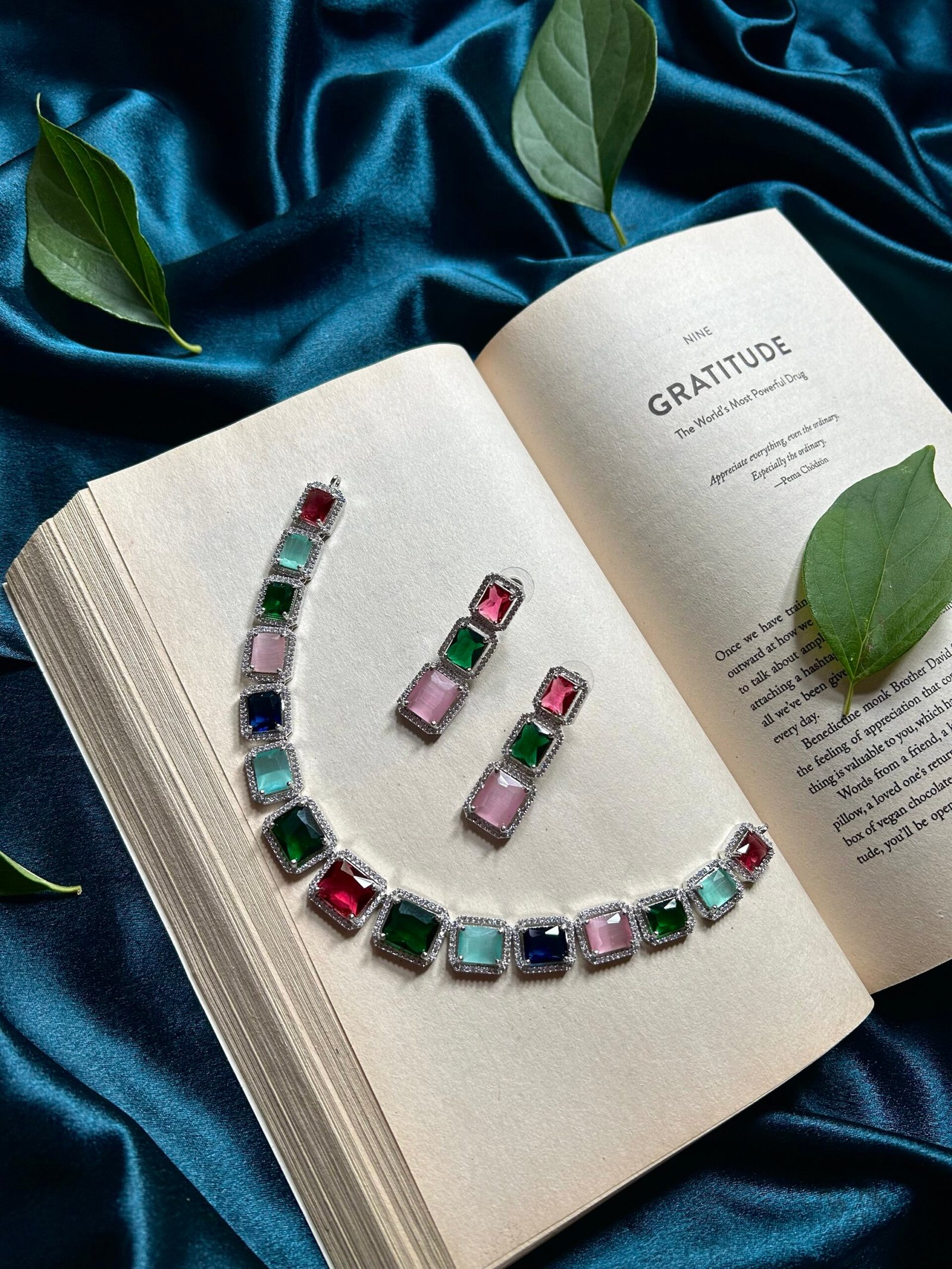 AD Necklace Set - Multi