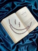 AD 2 layer Necklace Set - Ruby Red - Image 2