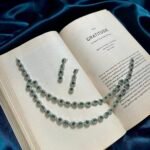 AD 2 Layer Necklace Set - Green