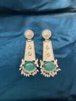 Silver White replica earrings - Mint - Image 6
