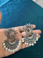 Silver Replica Earrings - Mint - Image 6