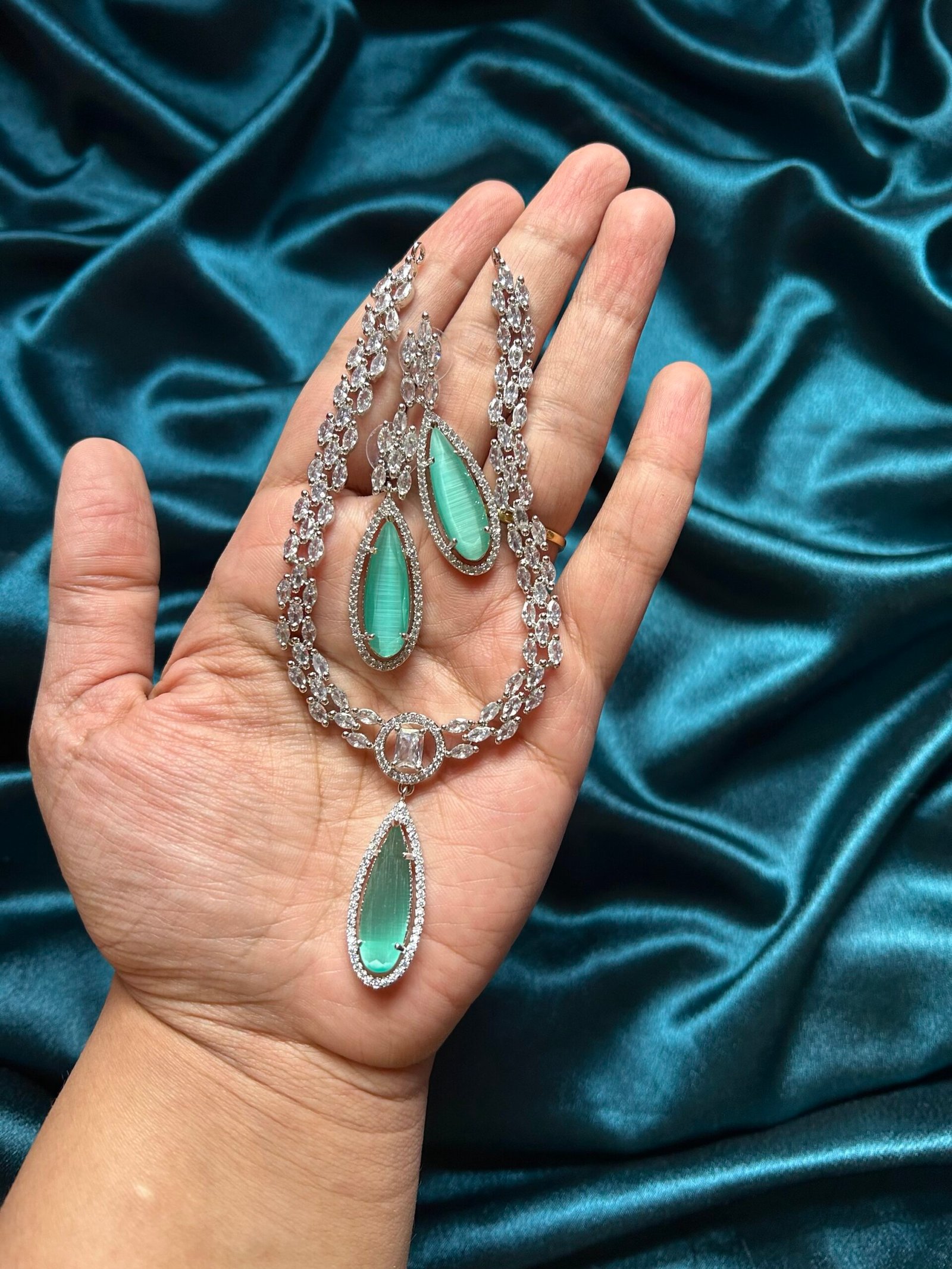AD Necklace Setv - Mint