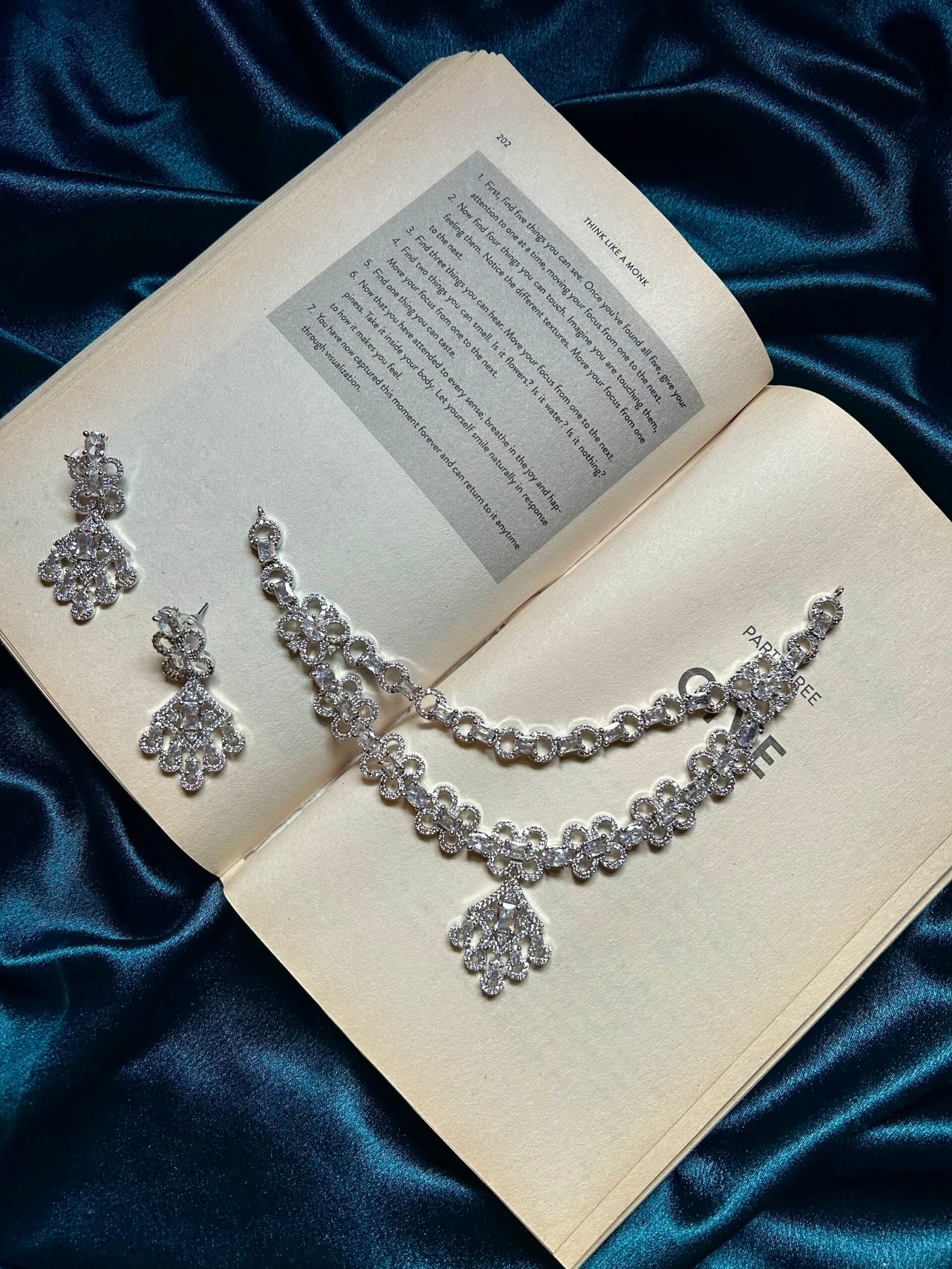 img_9894-scaled-1.jpeg AD 2 Layer Necklace Set - Silver - Image 1