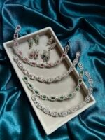 AD NBecklace Set - Green - Image 2