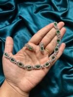 AD NBecklace Set - Green